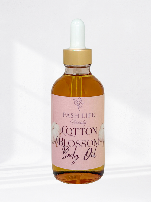 Handmade body oil with natural ingredients by fash life beauty