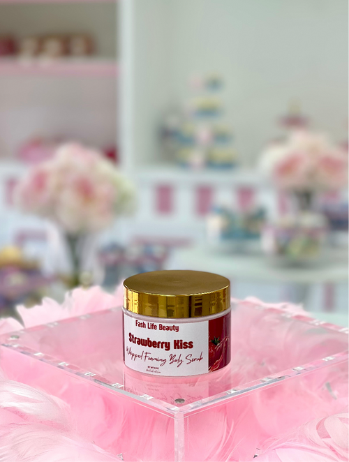 Strawberry Kiss Foaming Sugar Scrub