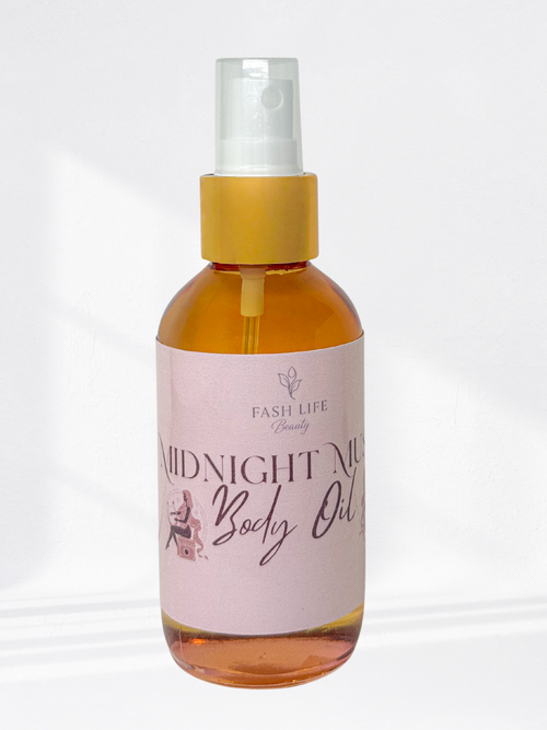 Handmade natural body oil by fash life beauty