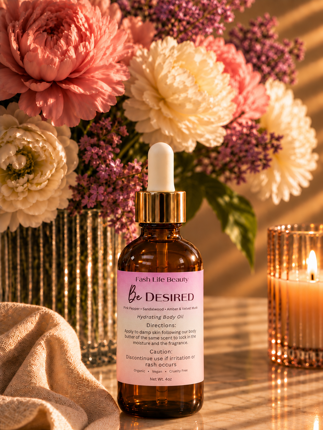 Be Desired - 4 oz Body Oil