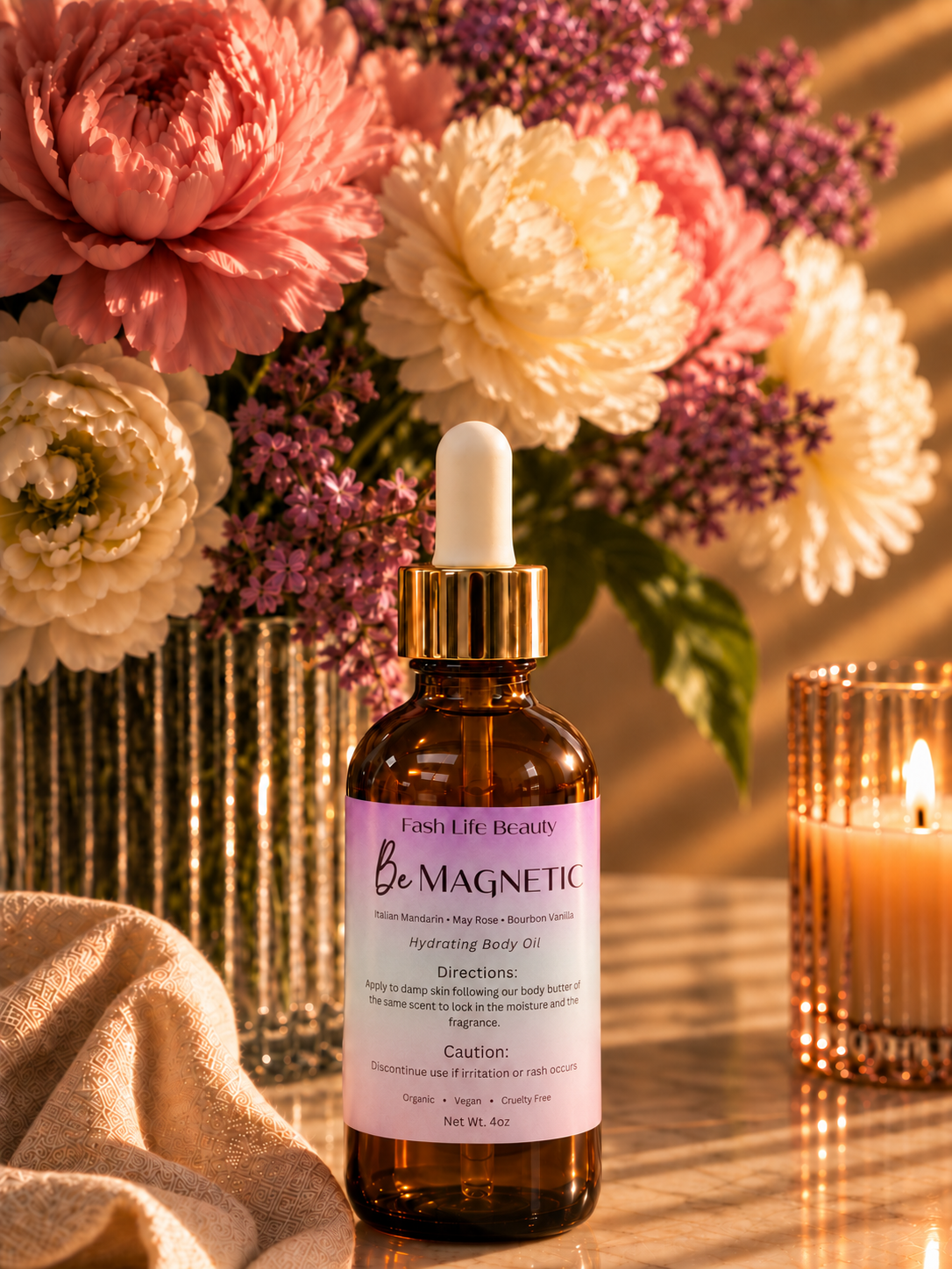 Be Magnetic - 4 oz Body Oil