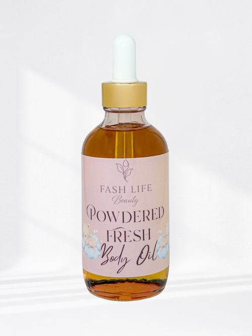 Handmade natural body oil by fash life beauty