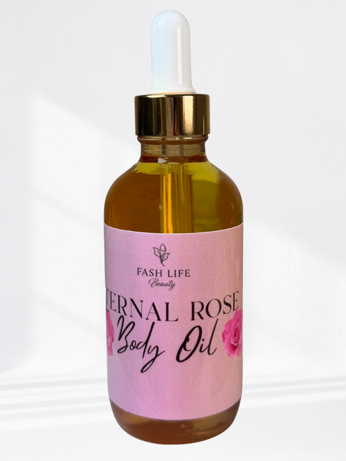Handmade natural body oil created by fash life beauty