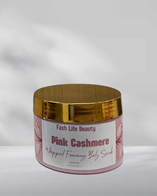 Pink Cashmere Foaming Sugar Scrub