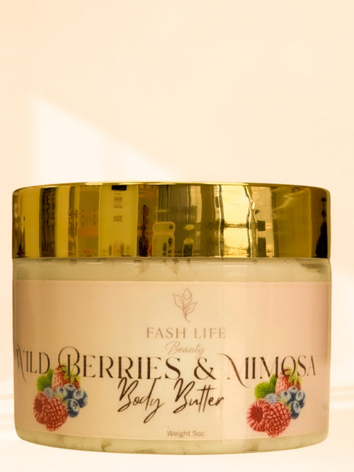 Wild Berries and Mimosa Body Butter - Fash Life Beauty