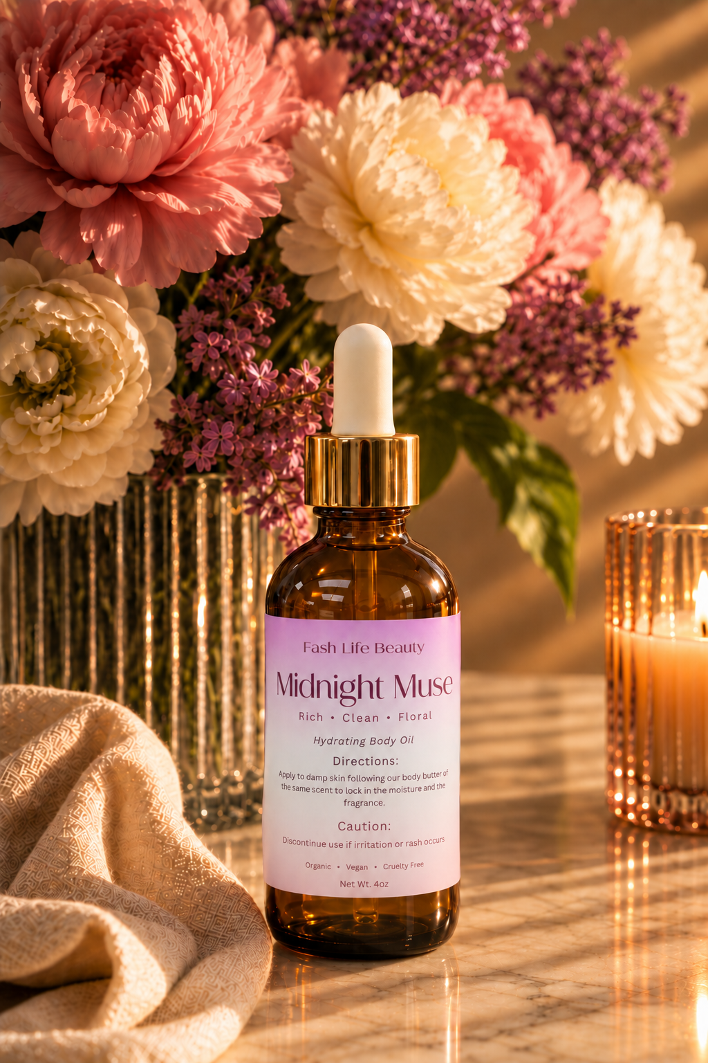 Midnight Muse - 4 oz Body Oil