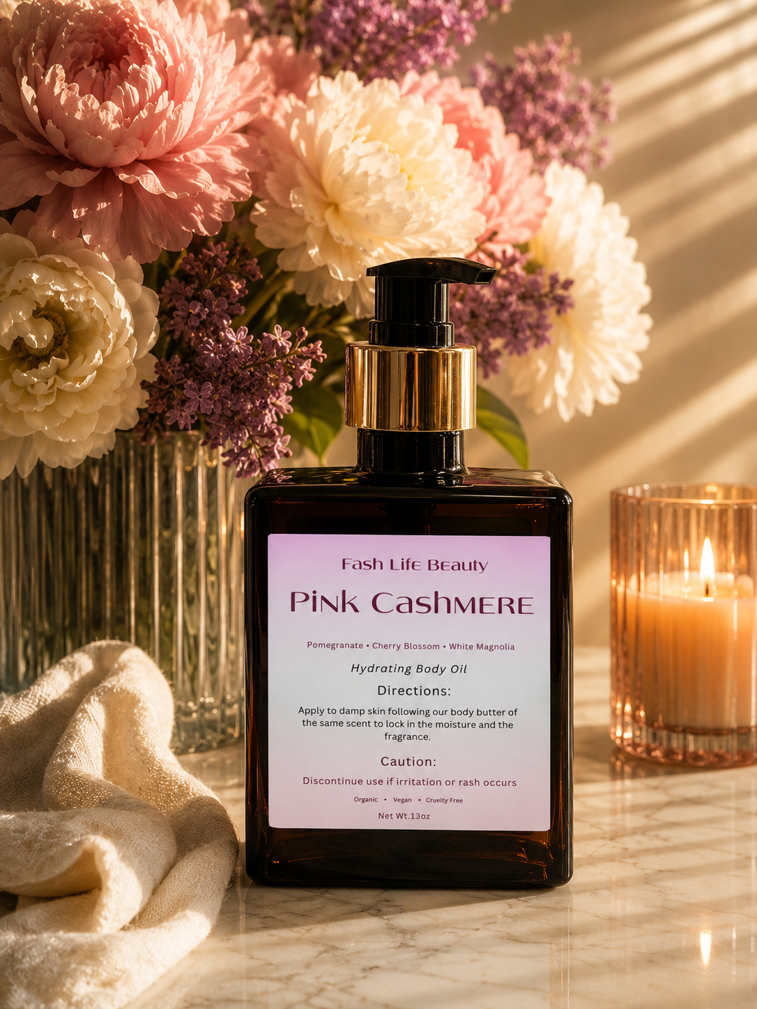 Pink Cashmere Body Oil