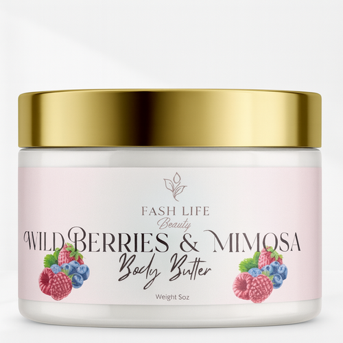 Handmade natural ingredients, Best body butter in Texas by Fash Life Beauty five stars