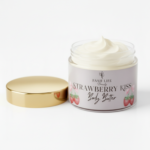 Handmade body butter with natural ingredients by Fash Life Beauty best in Texas Missouri City great for all skin types